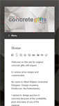 Mobile Screenshot of concretegifts.com